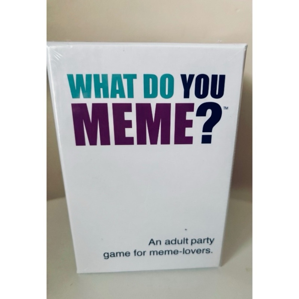 What Do You Meme? Party Game - Adult Meme Caption Card Game - Brand New Sealed